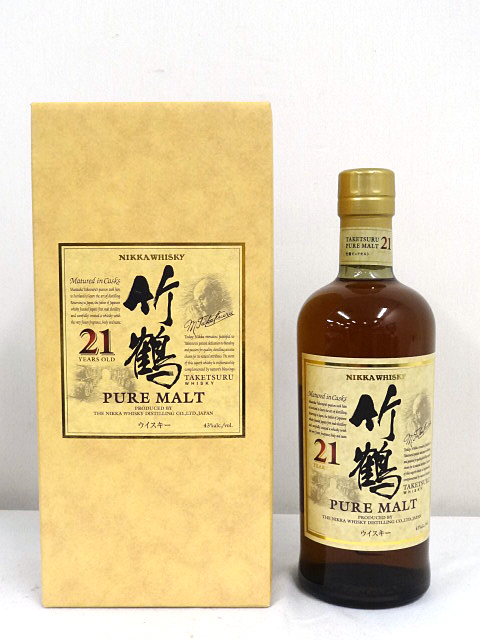 ニッカウヰスキー 竹鶴ピュアモルト21年
