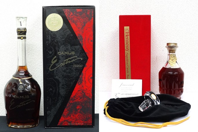 カミュ EXTRA、ヘネシー ナポレオン カラフェ バカラ