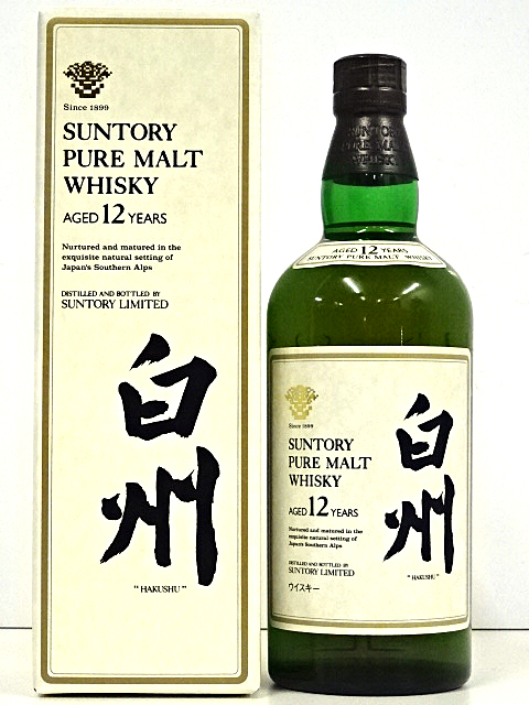サントリー ピュアモルト ウイスキー 白州 12年