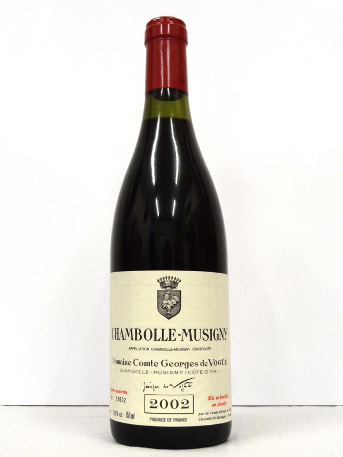 シャンボールミュジニー 2002 コント ジョルジュ ド ヴォギュエ