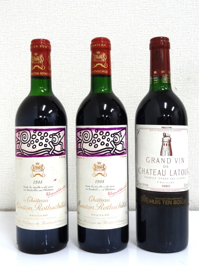 シャトー ムートン ロートシルト 1988年,シャトー ラトゥール Ch.LATOUR 1985