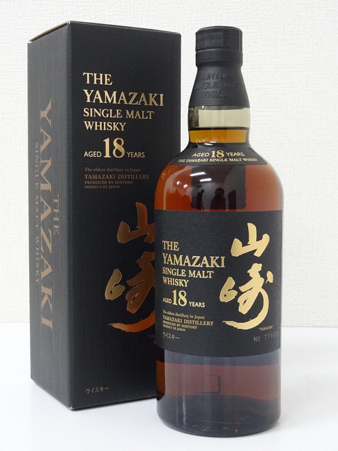 サントリー シングルモルト ウイスキー 山崎 18年 700ml