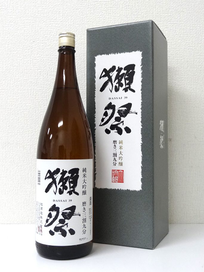 獺祭 純米大吟醸 磨き三割九分 1800ml DASSAI 39