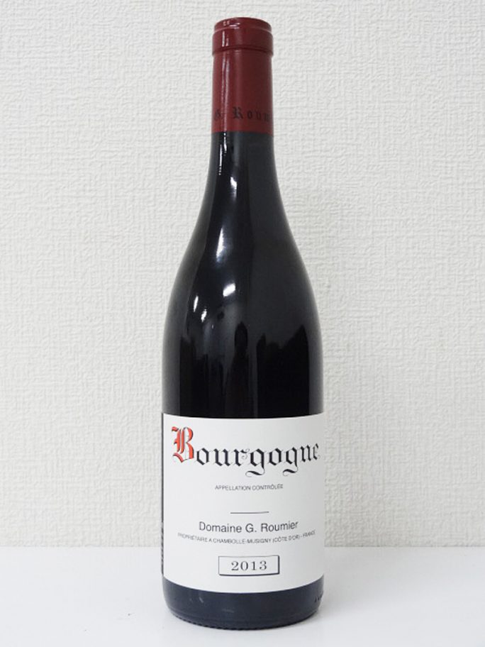 ブルゴーニュ ルージュ Bourgogne Rouge 2013 ジョルジュ ルーミエ G. Roumier