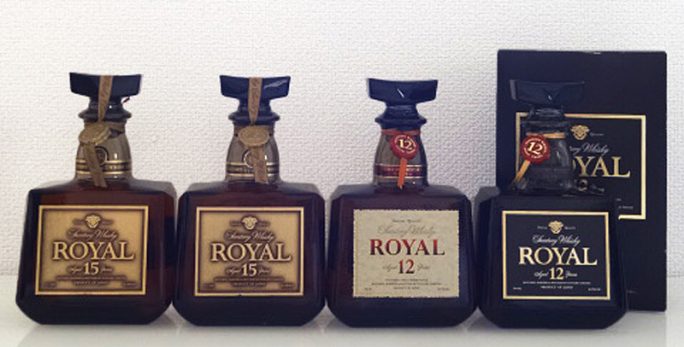 Suntory サントリー ウイスキー ローヤル 15年 750ml 12年 700ml