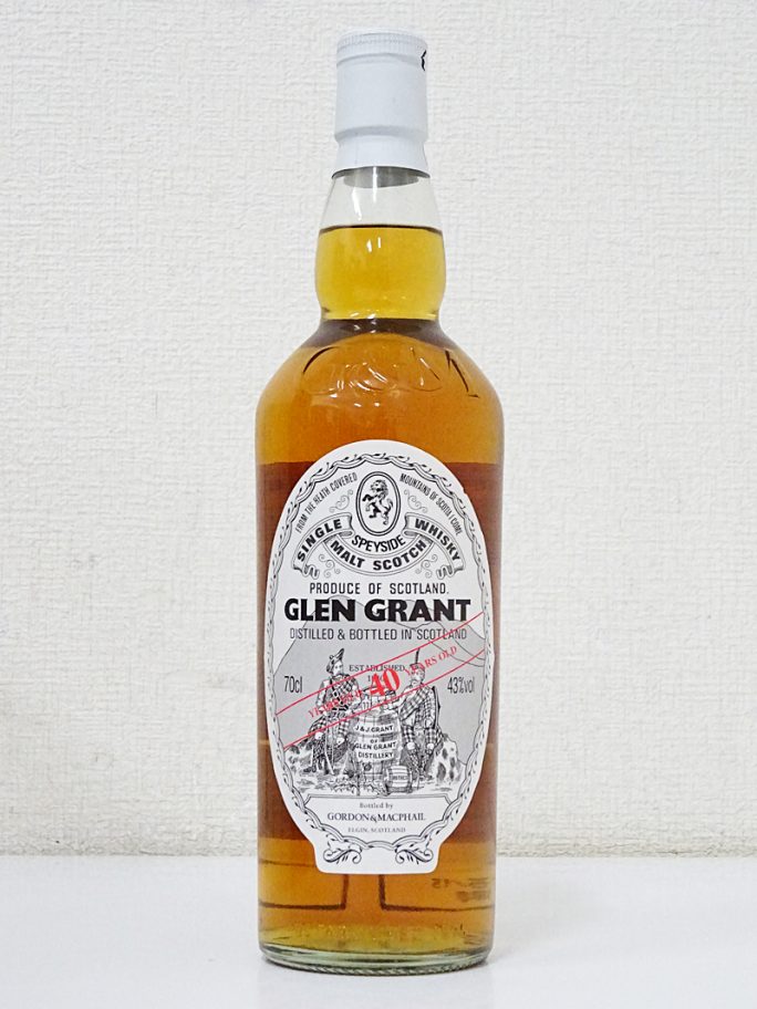 G&M ゴードン&マクファイル GLEN GRANT グレングラント 40年 43%