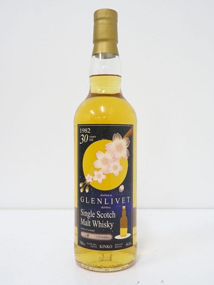 GLENLIVET グレンリベット 1982 30年 桜花 KINKO 44.4%