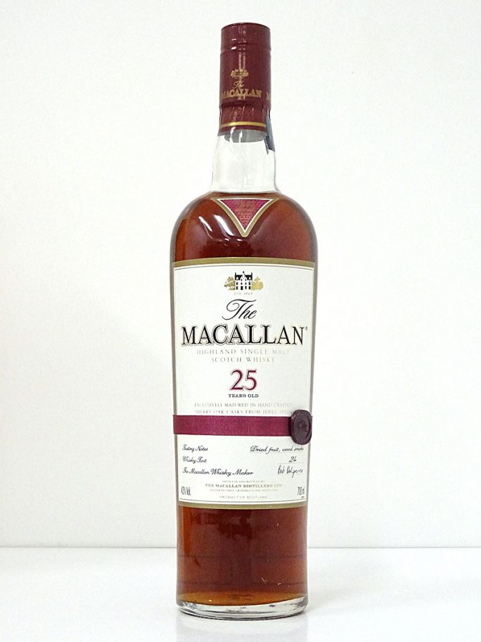THE MACALLAN マッカラン 25年 シェリーオークカスク