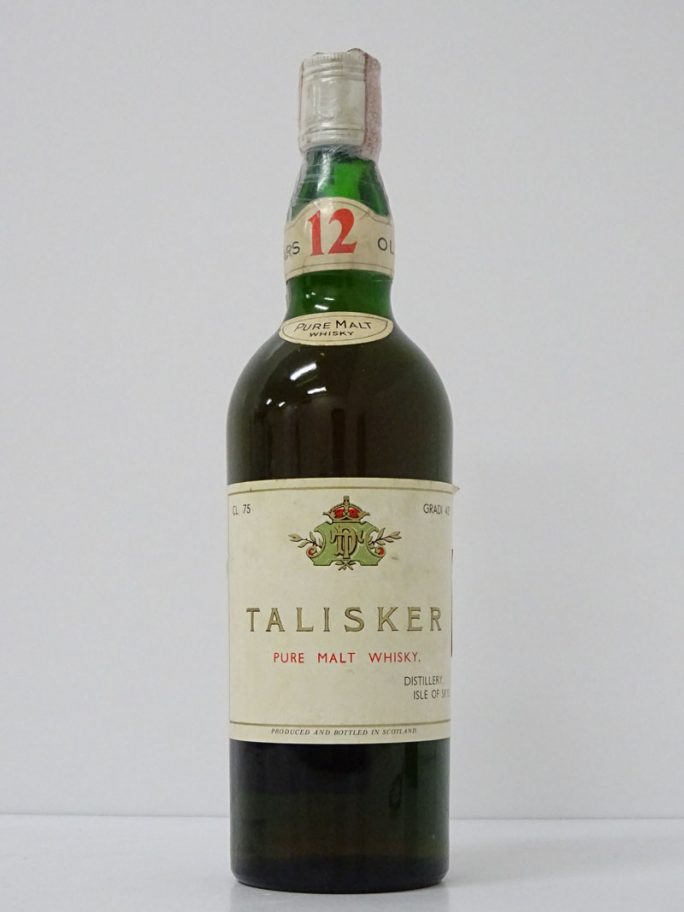 TALISKER タリスカー 12年 オールドボトル 1960年代流通 TDラベル