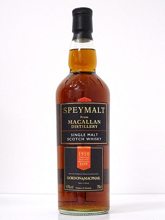 G&M SPEYMALT From MACALLAN ゴードン＆マクファイル スペイモルト フロム マッカラン 1950-2009 59年 43%