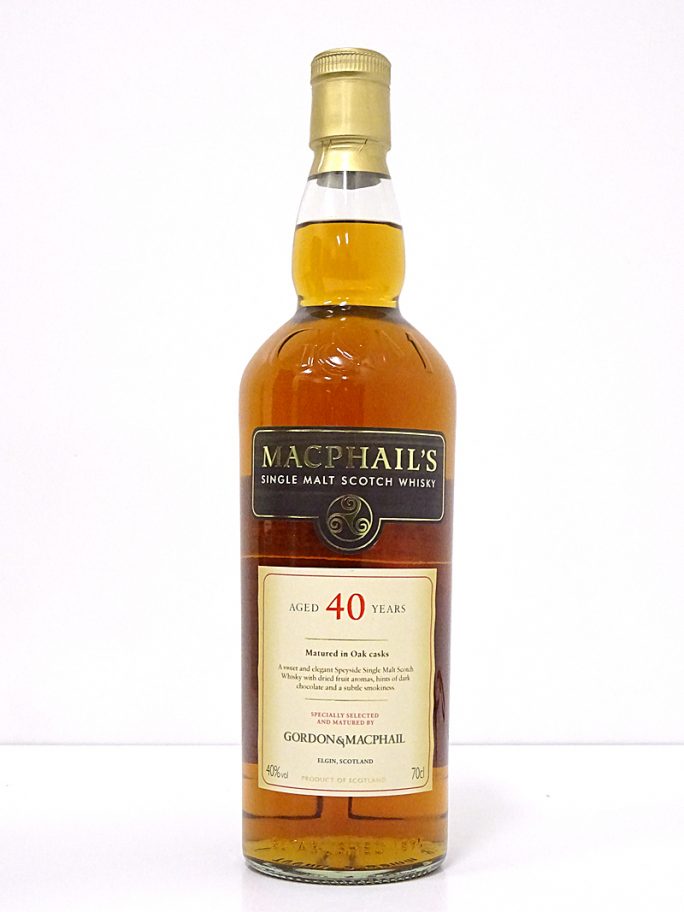 G&M MACPHAIL'S マクファイルズ 40年 40% 700ml