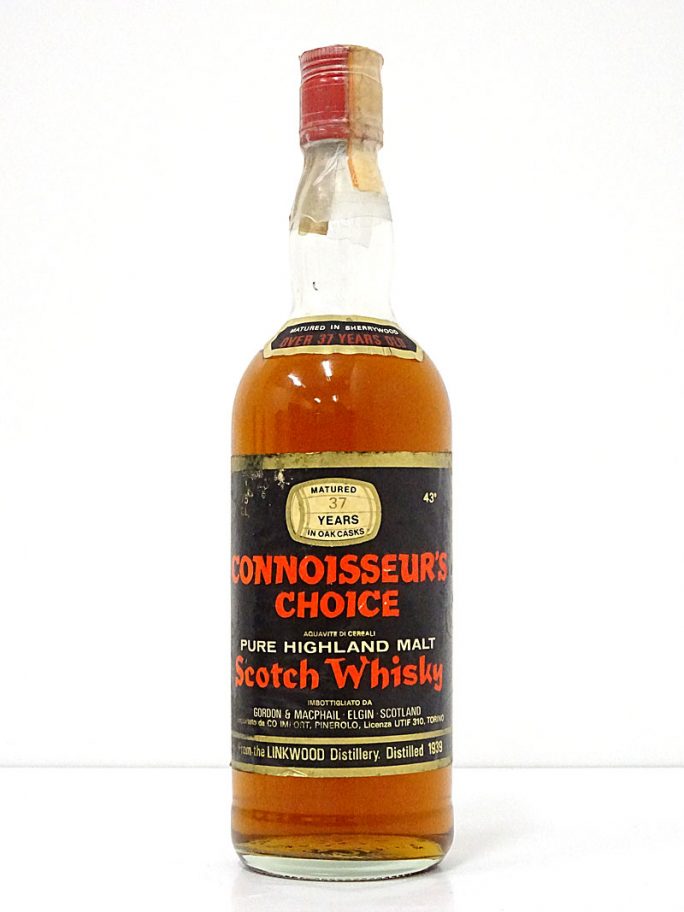 G&M LINKWOOD 1939 37年 リンクウッド コニサーズチョイス ジャコーネ 43% 750ml