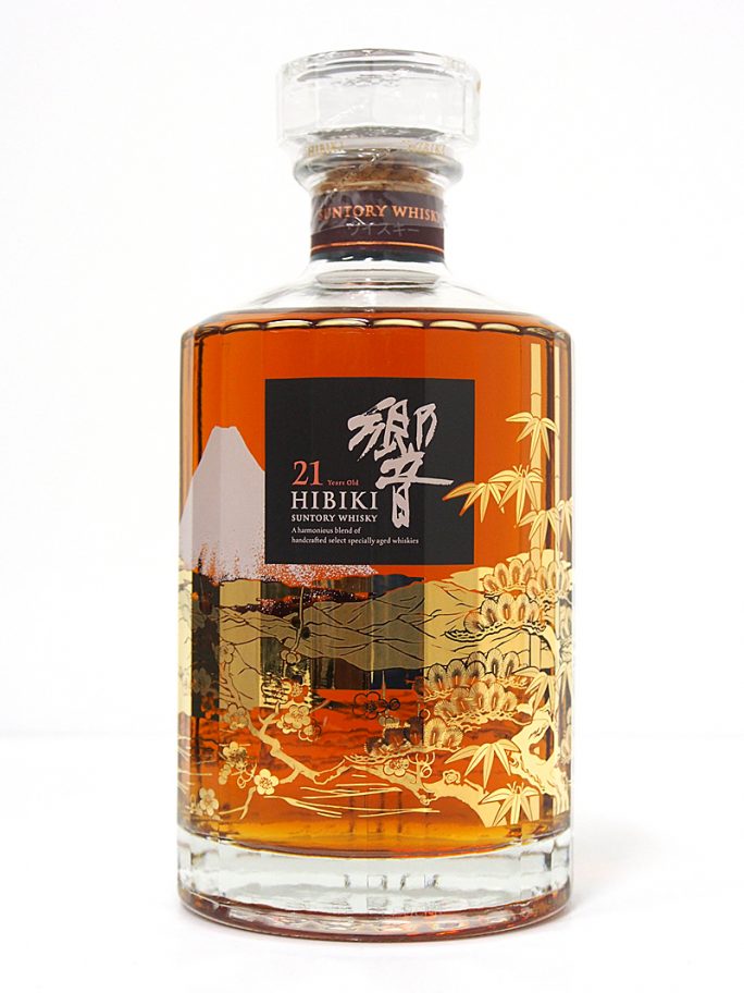 サントリー 響21年 意匠 ボトル 花鳥風月 ウイスキー 700ml