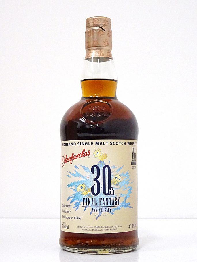 303本限定 glenfarclas グレンファークラス 1987-2017 30年 ファイナルファンタジー 30周年記念 信濃屋