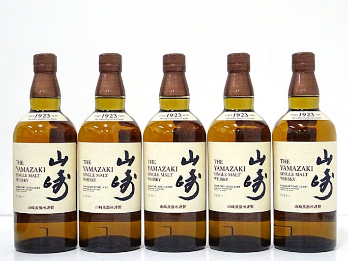 サントリー 山崎 シングルモルト ウイスキー NV 5本