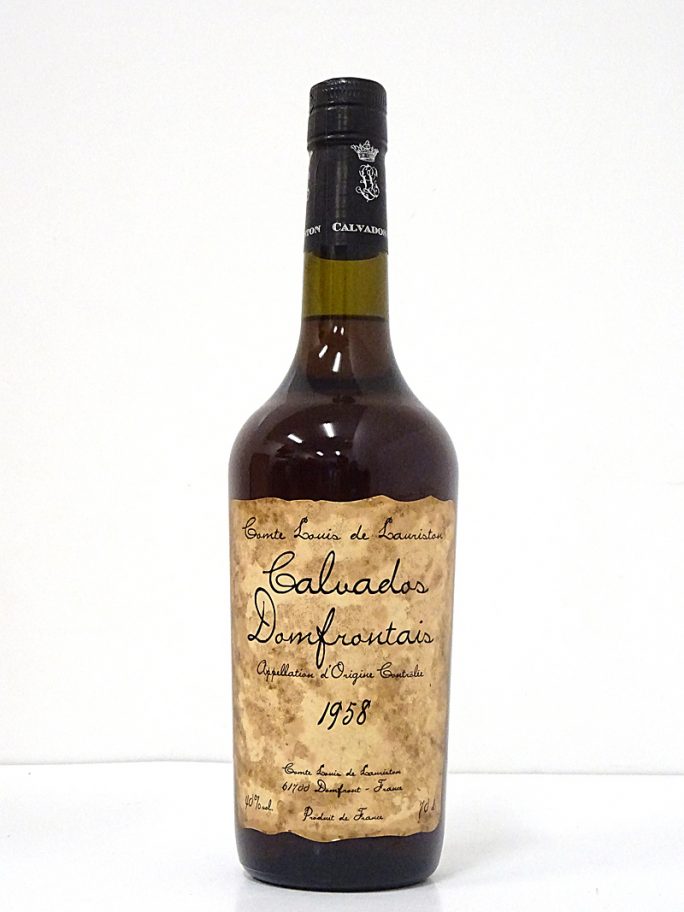 Lauriston Calvados Domfrontais 1958 ローリストン カルヴァドス ドンフロンテ 40% 700ml