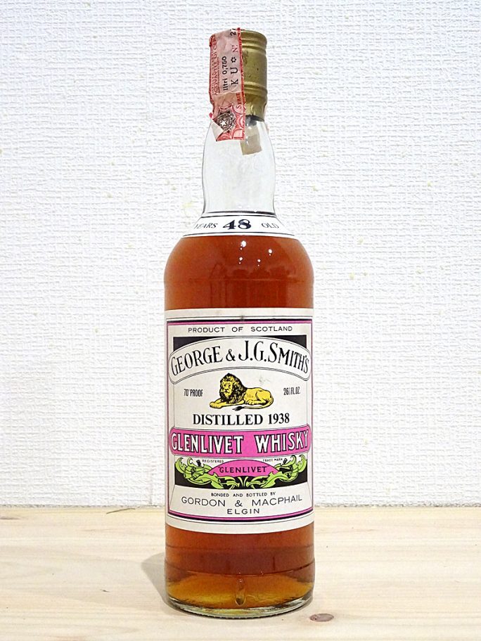 GLENLIVET GEORGE&J.G.SMITH’S G&M スミスズ グレンリベット 1938 48年