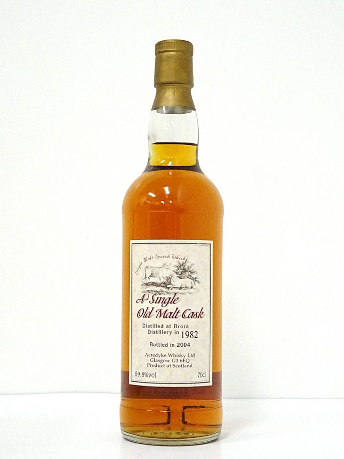Acredyke Brora 1982-2004 エイカーダイク ブローラ 59.8% 700ml