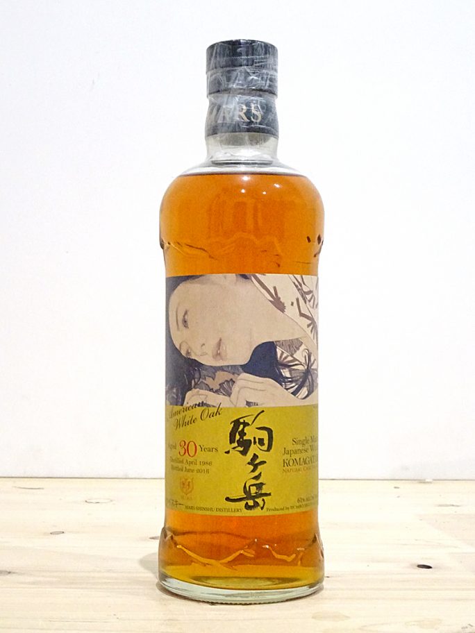 シングルモルト 駒ヶ岳 1986-2016 30年 高価買取致しました!!